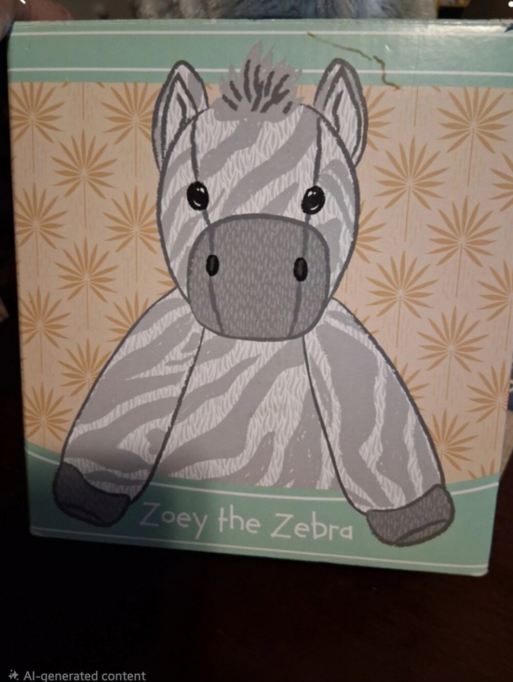 Scentsy Buddy,  Zoe The Zebra, Box Included, VG Condition